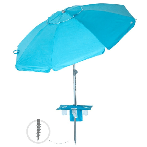 Aktive Ombrellone Aktive Acciaio Tessuto Oxford 210 x 205 x 210 cm