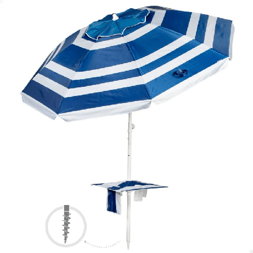Aktive Ombrellone Aktive Acciaio Tessuto Oxford 210 x 205 x 210 cm