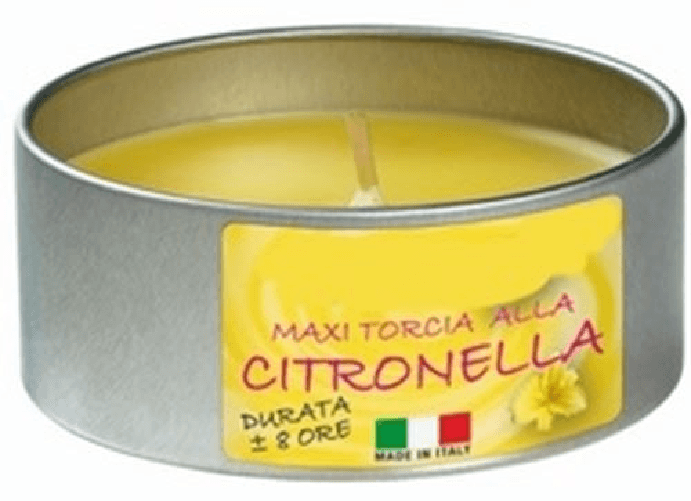 Crazystock Selected 6x Bundle Citronella Alluminio Fiaccola 9,6X4H