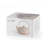 H&h H&amp;H Teiera con coperchio e filtro in acciaio inox lt. 0,7