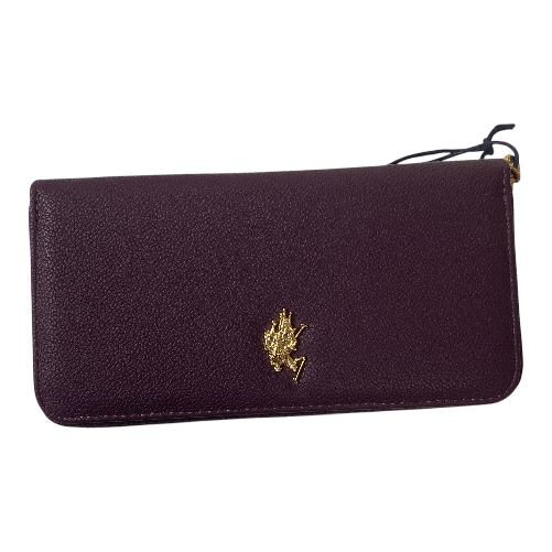 U.S. POLO ASSN. PORTAFOGLI DONNA US POLO ASSN JONES BIUJE8381WVP606 PELLE VIOLA ORIGINAL AI 2025