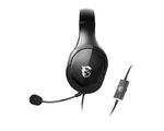 MSI-Immerse-GH20-Auricolare-Cablato-A-Padiglione-Giocare-Nero