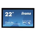 Iiyama ProLite TF2234MC-B7AGB Monitor PC 54,6 cm (21.5") 1920 x 1080 Pixel Full HD LED Touch screen Multi utente Nero