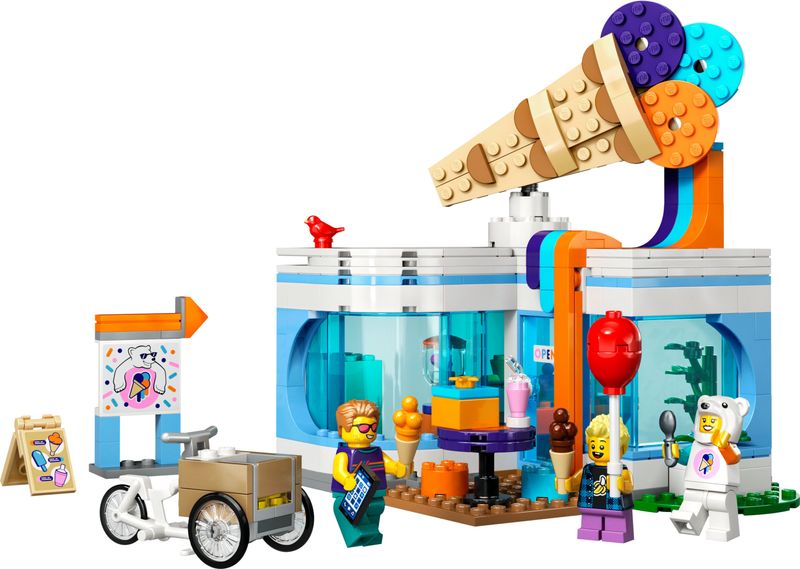 LEGO-City-60363-Gelateria-Giochi-per-Bambini-6--anni-con-Carretto-dei-Gelati-Giocattolo-e-3-Minifigure-Idea-Regalo-Set-2023