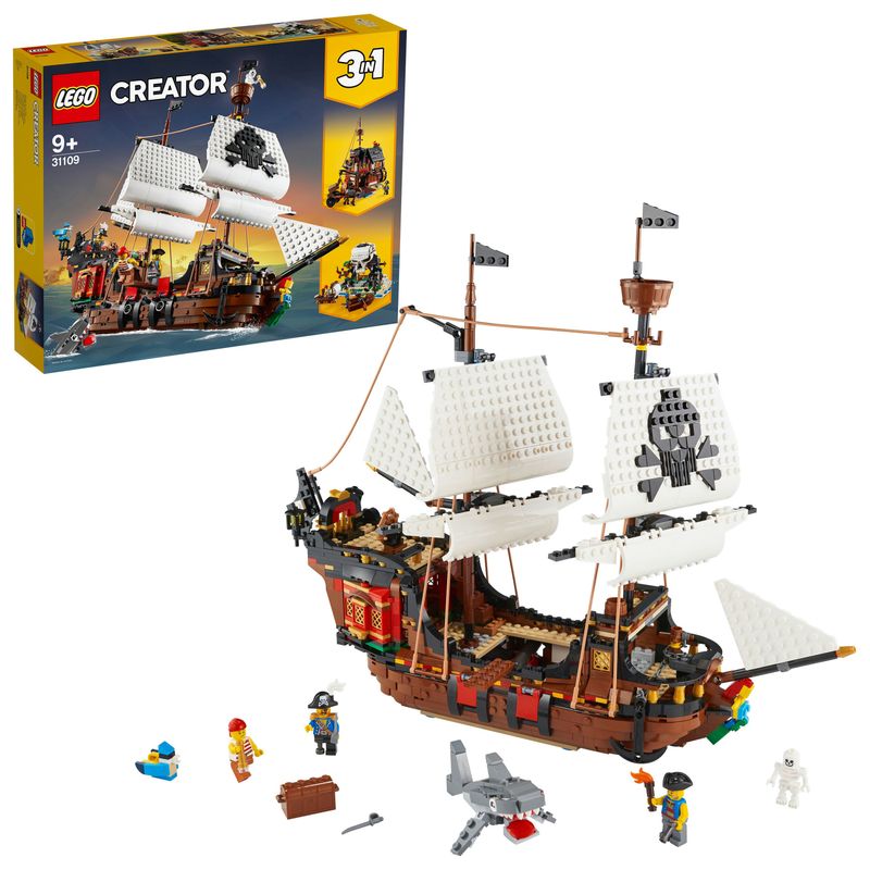 LEGO-Creator-Galeone-dei-pirati---31109