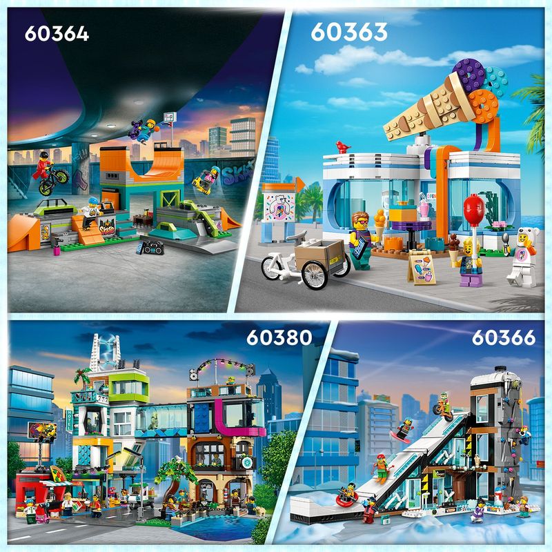 LEGO-City-60363-Gelateria-Giochi-per-Bambini-6--anni-con-Carretto-dei-Gelati-Giocattolo-e-3-Minifigure-Idea-Regalo-Set-2023