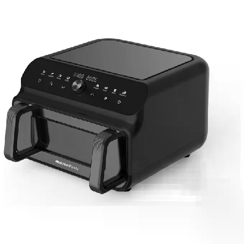 Melchioni Friggitrice ad Aria Capacita' 10 Litri Potenza 2000 Watt Timer e Temperatura Regolabile colore