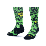 Scrimmage Calzini unisex Scrimmage Angry Ball calze da Padel Green