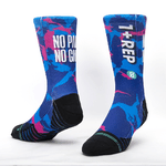 Scrimmage Calzini unisex Scrimmage Fitness No pain no gain Blau