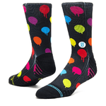 Scrimmage Calzini unisex Scrimmage Everyday Paint dot's Black