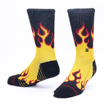 Scrimmage Calzini unisex Scrimmage Everyday Flame Fire