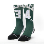 Scrimmage Calzini unisex Scrimmage basket Jersey Giannis Green-White