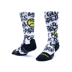 Scrimmage Calzini unisex Scrimmage Angry Ball calze da Padel White