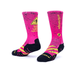 Scrimmage Calzini unisex Scrimmage Fitness under construction Fuxia
