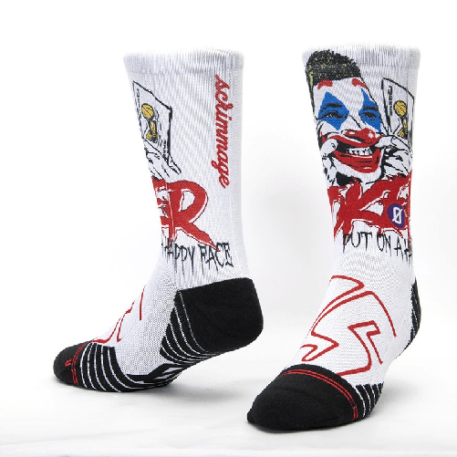 Scrimmage Calza unisex Scrimmage basket Joker Revenge White