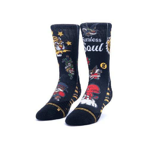 Scrimmage Calzini unisex Scrimmage Everyday Fearless Black