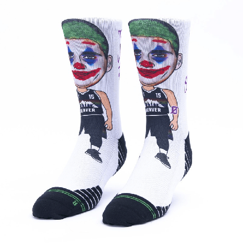 Scrimmage Calzini unisex Scrimmage basket The Joker White