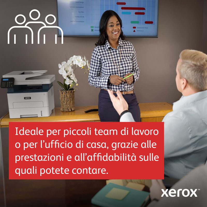 Xerox-B225-A4-34-ppm-Copia-Stampa-Scansione-fronte-retro-wireless-PS3-PCL5e-6-ADF-2-vassoi-Totale-251-fogli