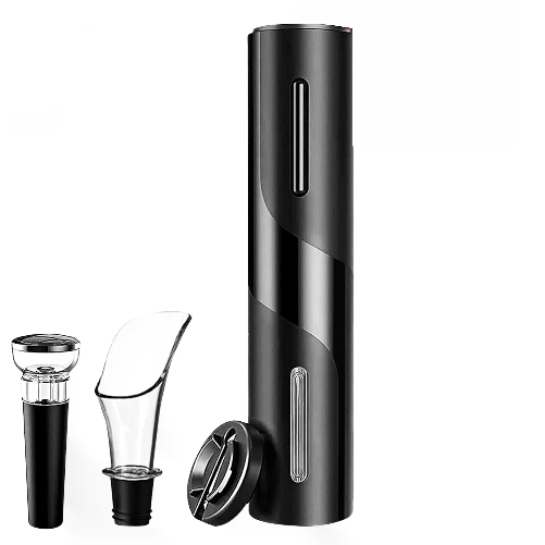 Cecaro group Set di Cavatappi Elettrico Professionale 4 in 1