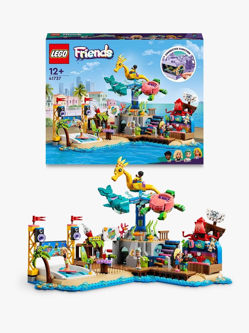 LEGO-Friends-41737-Parco-dei-Divertimenti-Marino-Luna-Park-con-Elementi-Technic-Giostra-con-Animali-Giochi-per-Bambini-12-