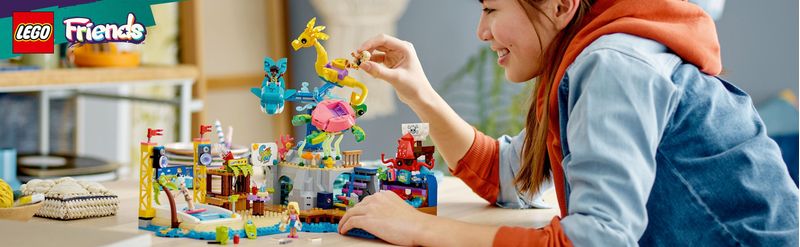 LEGO-Friends-41737-Parco-dei-Divertimenti-Marino-Luna-Park-con-Elementi-Technic-Giostra-con-Animali-Giochi-per-Bambini-12-