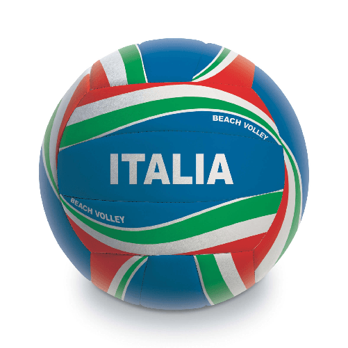 Mondo Sports PALLONE VOLLEY ITALIA IN CUIO SINTETICO CUCITO D.23 cm - TAGLIA 5
