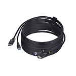 Startech.com du12210-kvm-cable cavo per tastiera, video e mouse nero 3,1 m