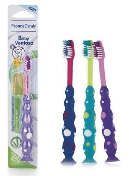 Clendy 24x Bundle Clendy Spazzolino Denti Ventosa