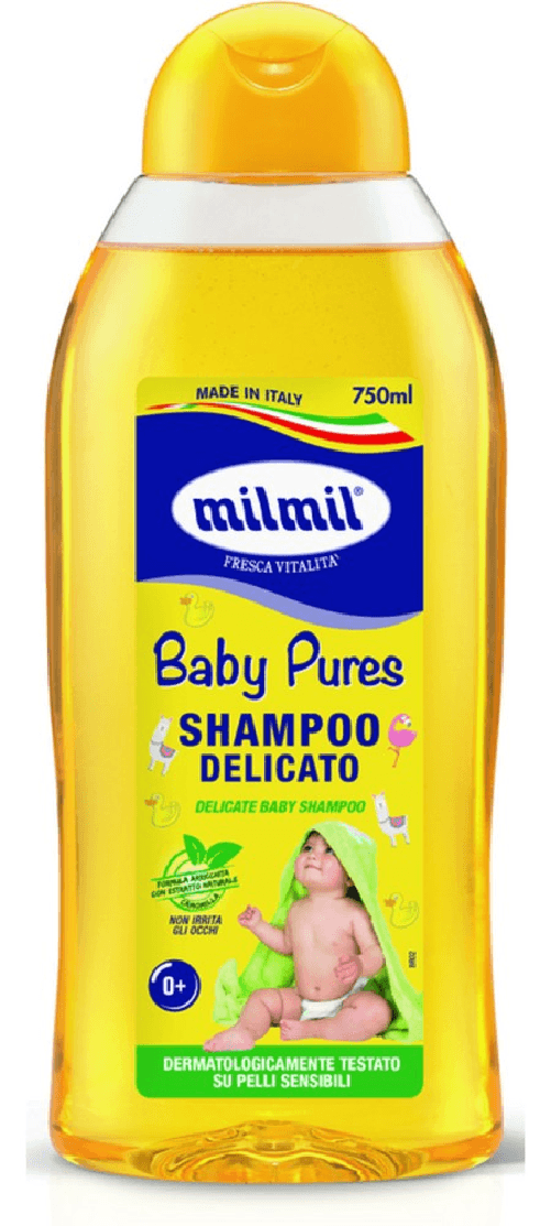 Mil Mil Baby 3x Mil Mil Baby Shampoo 750 Ml. Delicato