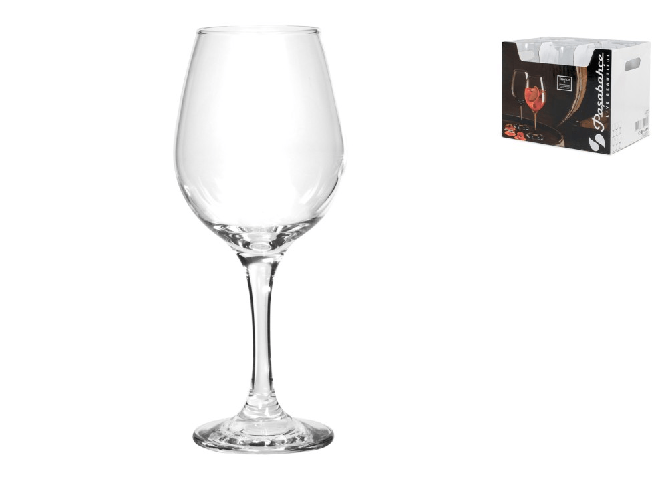 Pasabanche 6x Calici In Vetro Trasparente, Essence, Per Spritz, 46Cl