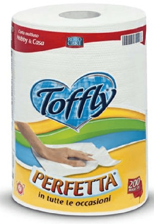 Toffly 10x Bundle Toffly Perfetta X1 50 Mt. 200 Str Puliunto