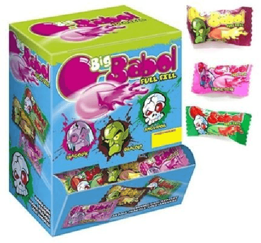 Bigbabol 200x Bundle Chewing Gum Gomma Bigbabol Box 200Pz Full Fill