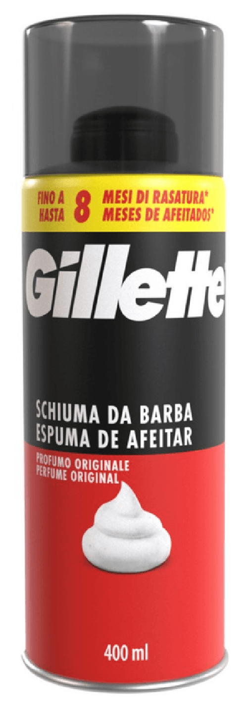 Gilette 3x Gillette Classica Schiuma Barba 400 Ml. Classica
