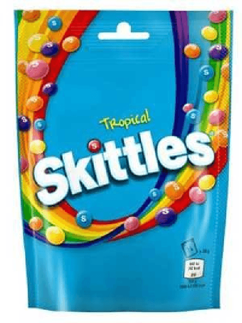 Skittels 15x Bundle Caramelle Skittles Tropical Gr 136