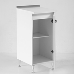 Pidema:Mobile per cucina componibile con anta 40 cm noce antico. Mobili base per cucine componibili, dimensioni 85x40x50 cm.