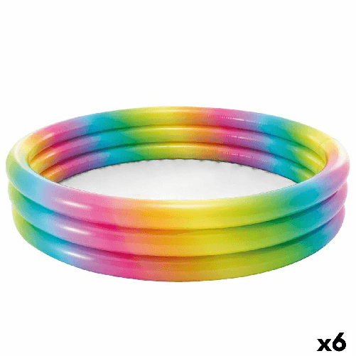 Intex Piscina Gonfiabile per Bambini Intex Multicolore Anelli 330 L 147 x 33 x 147 cm (6 Unità)