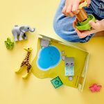 LEGO-DUPLO-10971-Animali-dell’Africa-Giochi-Educativi-per-Bambini-dai-2-Anni-con-Elefante-Giocattolo-e-Tappetino-da-Gioco