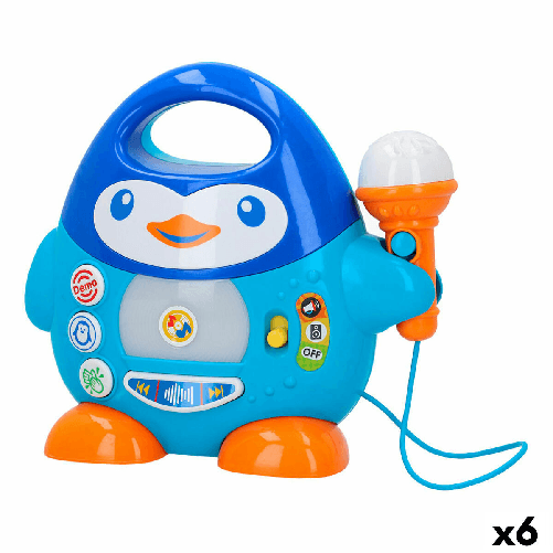 Winfun Microfono Karaoke Winfun Pinguino 6 Unità