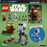 LEGO-Star-Wars-75332-AT-ST-Modellino-da-Costruire-per-Bambini-in-Eta--Prescolare-dai-4-Anni-con-3-Minifigure-e-Starter-Brick