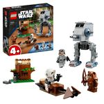 LEGO-Star-Wars-75332-AT-ST-Modellino-da-Costruire-per-Bambini-in-Eta--Prescolare-dai-4-Anni-con-3-Minifigure-e-Starter-Brick