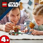 LEGO-Star-Wars-75332-AT-ST-Modellino-da-Costruire-per-Bambini-in-Eta--Prescolare-dai-4-Anni-con-3-Minifigure-e-Starter-Brick