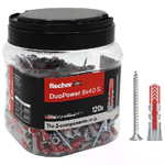 Fischer Tassello Duopower 8x40 S Vite Propack 120 Pezzi