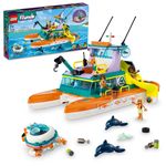 LEGO-Friends-41734-Catamarano-di-Salvataggio-Barca-Giocattolo-con-Animali-e-Sottomarino-Set-Educativo-Regalo-per-Bambini-7-