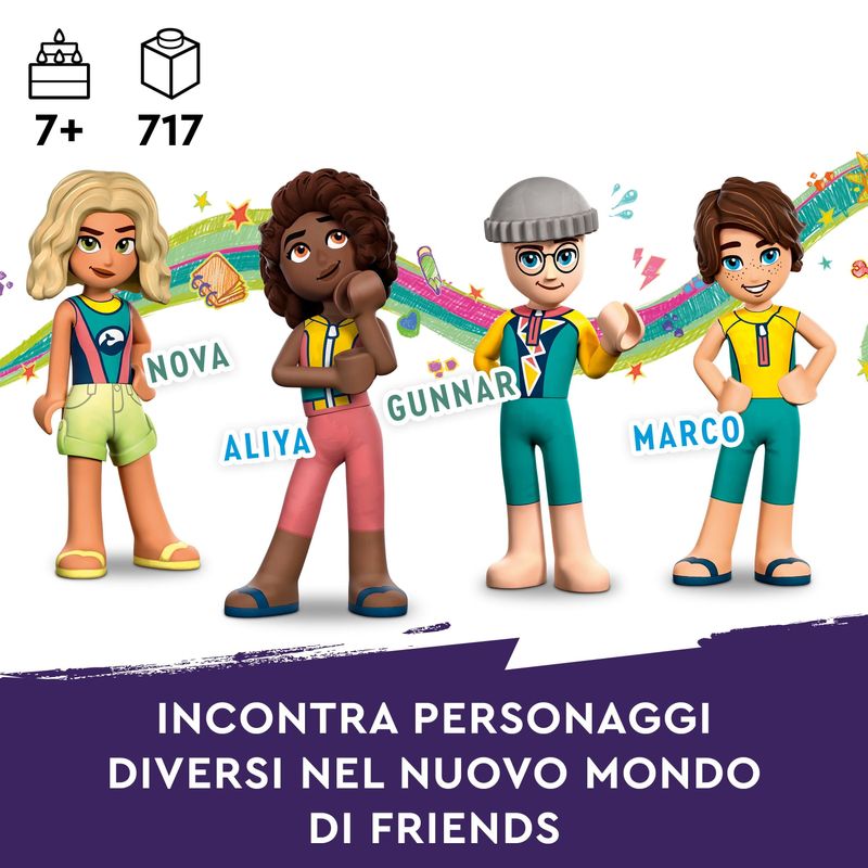 LEGO-Friends-41734-Catamarano-di-Salvataggio-Barca-Giocattolo-con-Animali-e-Sottomarino-Set-Educativo-Regalo-per-Bambini-7-