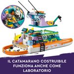 LEGO-Friends-41734-Catamarano-di-Salvataggio-Barca-Giocattolo-con-Animali-e-Sottomarino-Set-Educativo-Regalo-per-Bambini-7-