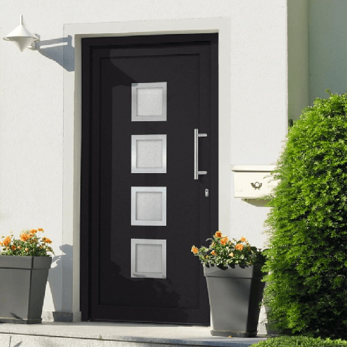 VidaXL Porta di Ingresso Antracite 98x200 cm