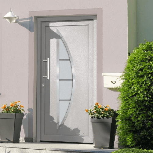 VidaXL Porta di Ingresso Bianca 88x200 cm