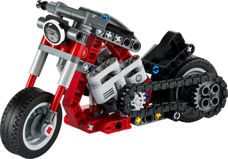 LEGO-Technic-42132-Motocicletta-2-in-1-Modellino-da-Costruire-Moto-Giocattolo-Idea-Regalo-Giochi-per-Bambini