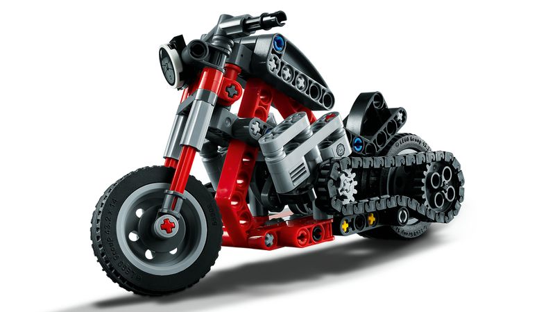 LEGO-Technic-42132-Motocicletta-2-in-1-Modellino-da-Costruire-Moto-Giocattolo-Idea-Regalo-Giochi-per-Bambini