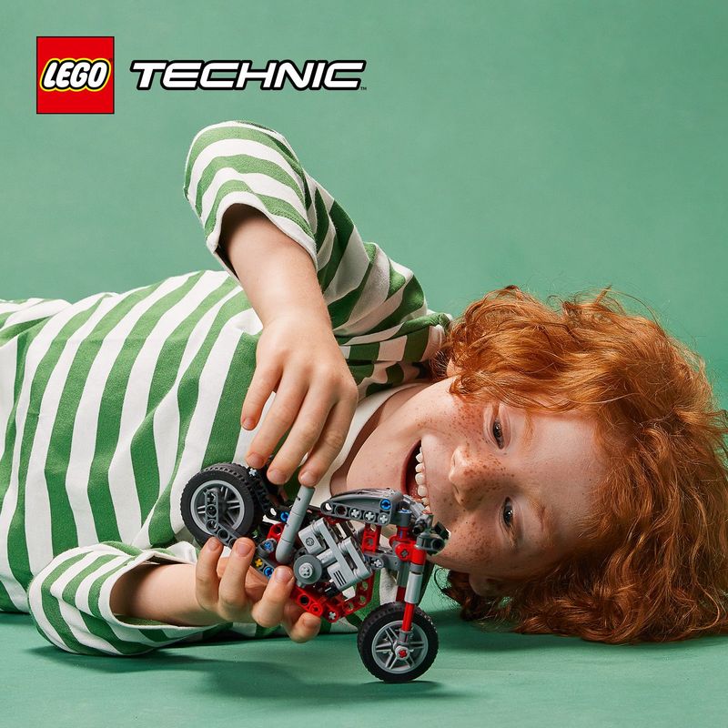 LEGO-Technic-42132-Motocicletta-2-in-1-Modellino-da-Costruire-Moto-Giocattolo-Idea-Regalo-Giochi-per-Bambini